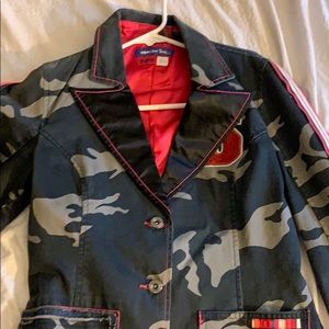 Triple 5 Soul camouflage blazer